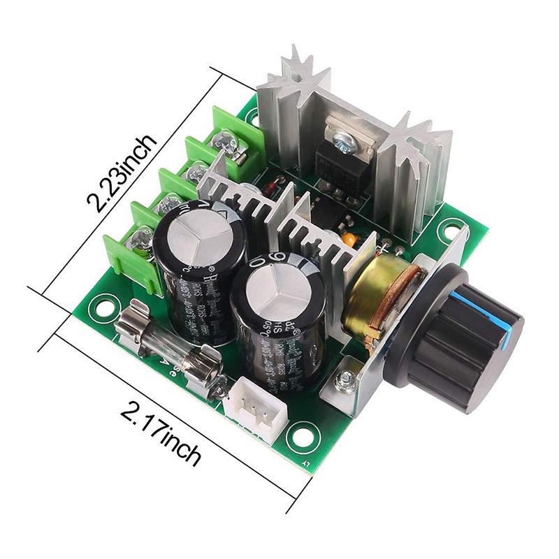 Автоматический регулятор скорости двигателя постоянного тока Pwm 10А с ручкой переключателя напряжения
Автоматический регулятор скорости двигателя постоянного тока Pwm 10А с ручкой переключателя напряжения