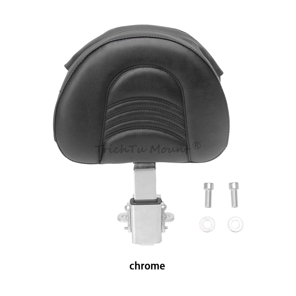 Motorcycle Adjustable Plug-In Driver Rider Backrest Seat Kits PU Leather Black Chrome For Victory Cross Country Tour 2010-2017
Motorcycle Adjustable Plug-In Driver Rider Backrest Seat Kits PU Leather Black Chrome For Victory Cross Country Tour 2010-2017