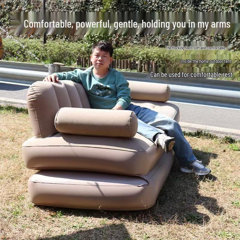Fully Automatic Inflatable Sofa Bed with Built-in Air Pump for Camping and Home Single Folding Sofa LXS100
Fully Automatic Inflatable Sofa Bed with Built-in Air Pump for Camping and Home Single Folding Sofa LXS100