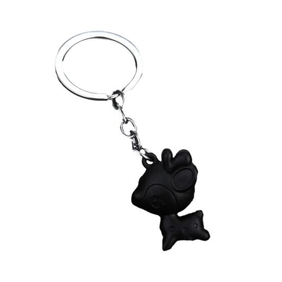 Keychain Pendant Little Deer Design Zinc Alloy Key Chain with Metal Ring Chain Buckle Portable Lightweight Key Holder Backpack Car Accessory чорний
Keychain Pendant Little Deer Design Zinc Alloy Key Chain with Metal Ring Chain Buckle Portable Lightweight Key Holder Backpack Car Accessory чорний