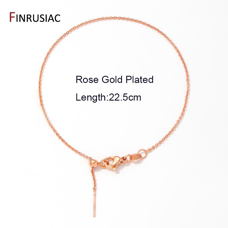 1/3/5 Pieces 22.5cm 18K Gold Plated Brass Adjustable Bracelet Thin Chain for DIY Women Fashion Gifts Jewelry Making Accessories 1 piece
1/3/5 Pieces 22.5cm 18K Gold Plated Brass Adjustable Bracelet Thin Chain for DIY Women Fashion Gifts Jewelry Making Accessories 1 piece