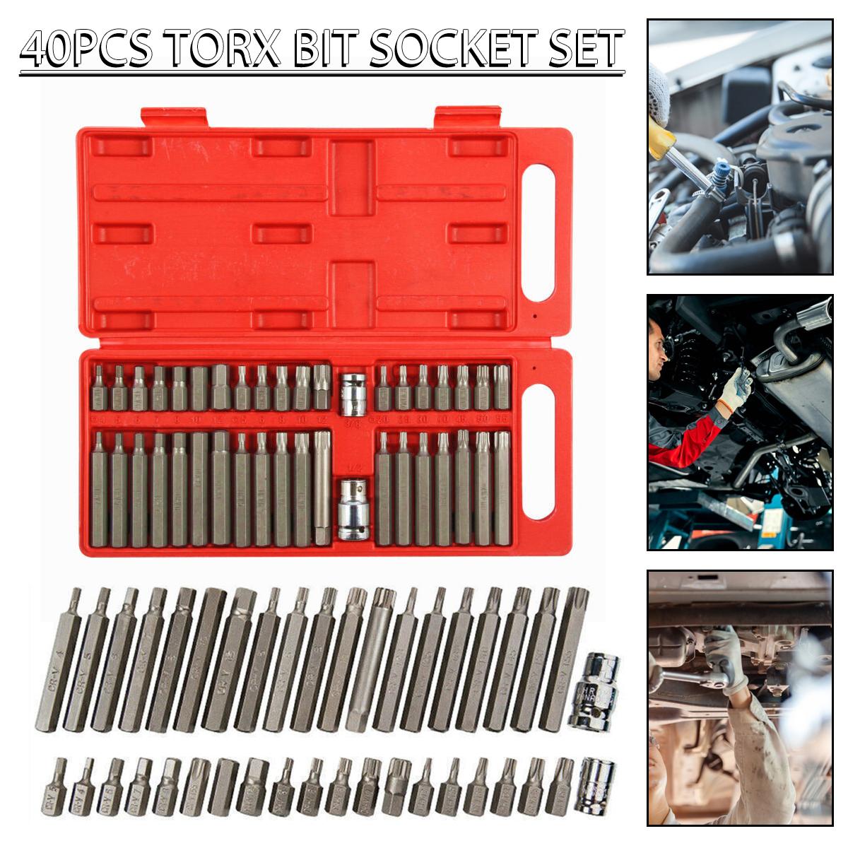PDTO 40 шт. Набор шестигранных торцевых головок Torx Star Spline с шестигранной головкой 3/8 дюйма 1/2 дюйма, длинный глубокий привод
PDTO 40 шт. Набор шестигранных торцевых головок Torx Star Spline с шестигранной головкой 3/8 дюйма 1/2 дюйма, длинный глубокий привод