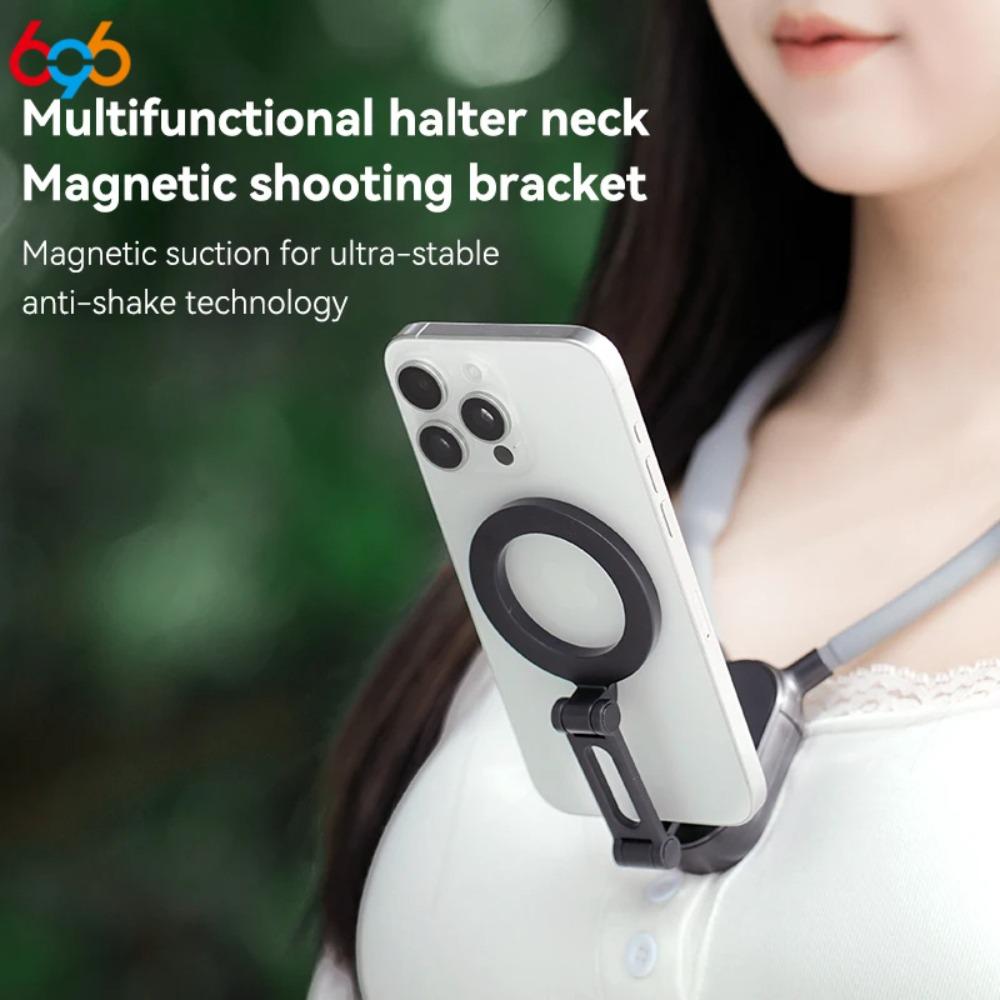 Silicone Magnetic Neck Halter Mobile Phone Holder For IPhone 16 15 14 13 For Huawei For Samsung FOR Xiaomi Selfie Stand Bracket сірий
Silicone Magnetic Neck Halter Mobile Phone Holder For IPhone 16 15 14 13 For Huawei For Samsung FOR Xiaomi Selfie Stand Bracket сірий