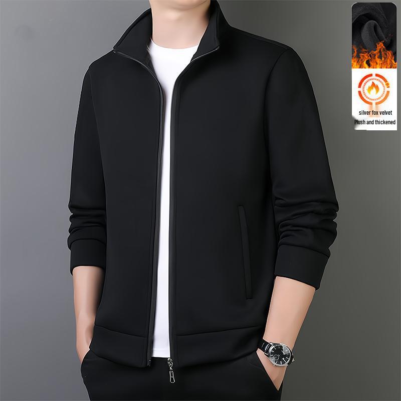 2025 Autumn/Winter Men s Plus Velvet Stand Collar Windbreaker: Fashionable, Versatile, and Trendy Outdoor Casual Jacket. M (80-100 jin)
2025 Autumn/Winter Men s Plus Velvet Stand Collar Windbreaker: Fashionable, Versatile, and Trendy Outdoor Casual Jacket. M (80-100 jin)