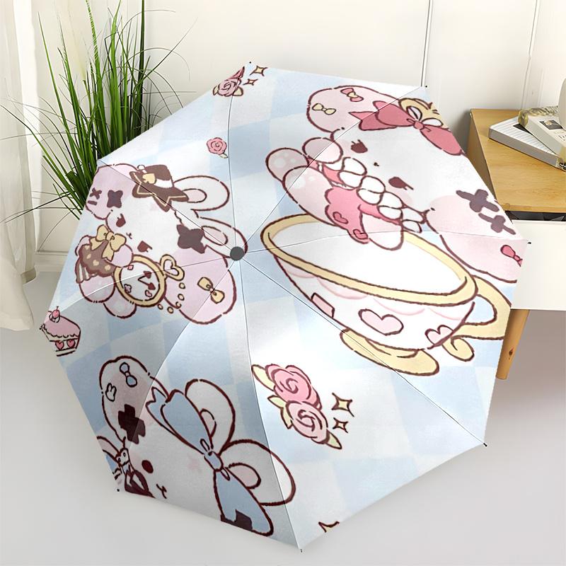 1pc Kawaii Rabbit Umbrella - Automatic Open Close, Foldable Design, Iron Frame, Outdoor Use, Festival Gift, Suitable for Fans, Travel, Daily Use, Perf
1pc Kawaii Rabbit Umbrella - Automatic Open Close, Foldable Design, Iron Frame, Outdoor Use, Festival Gift, Suitable for Fans, Travel, Daily Use, Perf