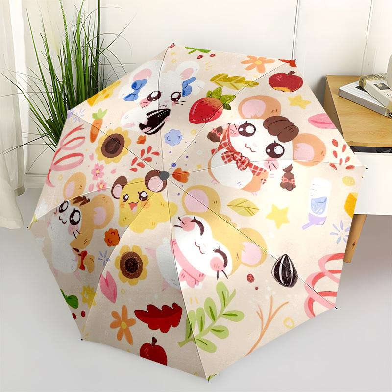 1pc Hamster Friends Adventure Umbrella with Plastic Handle,Suitable for All Seasons Home Travel Outdoor UmbrellaFP066
1pc Hamster Friends Adventure Umbrella with Plastic Handle,Suitable for All Seasons Home Travel Outdoor UmbrellaFP066