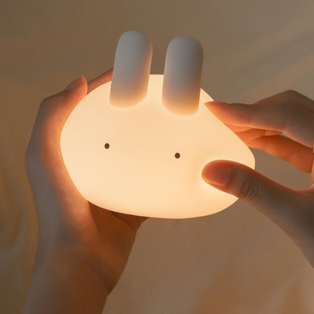 Ночной светильник Timing Rabbit с силиконовым настольным светильником Touch Sensor Sleeping Lamp Birthday белый
Ночной светильник Timing Rabbit с силиконовым настольным светильником Touch Sensor Sleeping Lamp Birthday белый