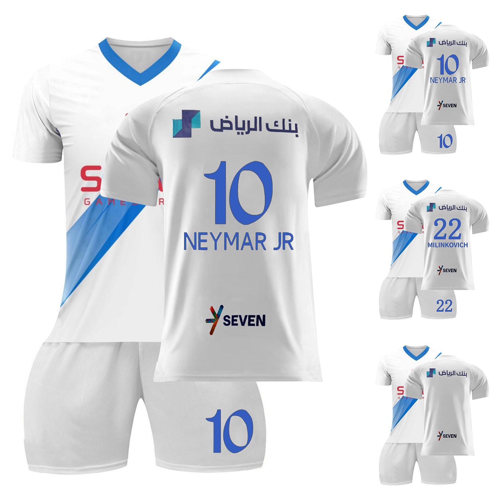 2324 Riyadh New Moon Away Футбольные майки и шорты Комплект одежды с шортами нового сезона
2324 Riyadh New Moon Away Футбольные майки и шорты Комплект одежды с шортами нового сезона