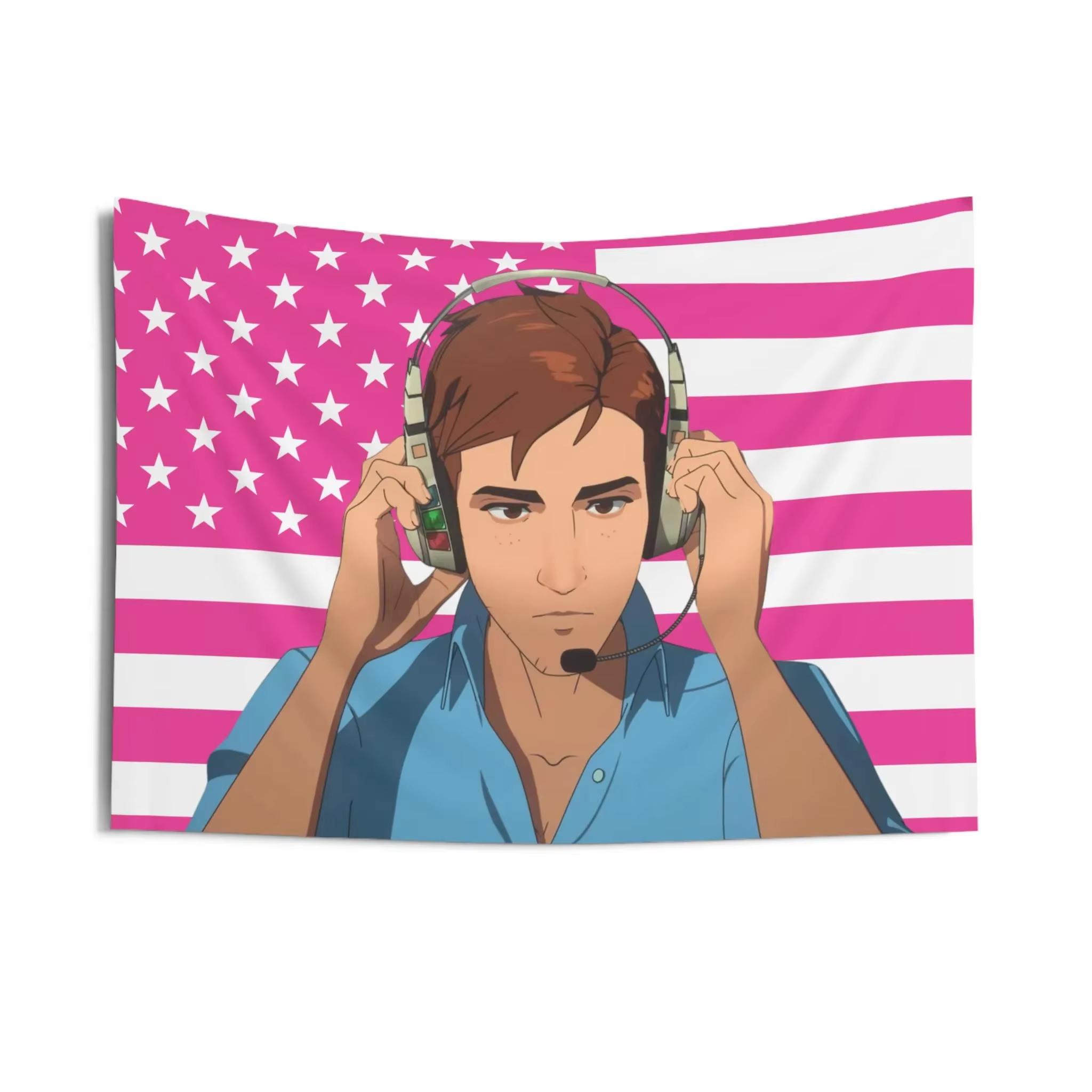 2026 Robert Robertson Headphone Flag Mecha Man Indoor Tapestry Pink Mecha Dispatch Banner Printed Wall Hanging Decor for Dorm 74x94cm(29x37in)
2026 Robert Robertson Headphone Flag Mecha Man Indoor Tapestry Pink Mecha Dispatch Banner Printed Wall Hanging Decor for Dorm 74x94cm(29x37in)