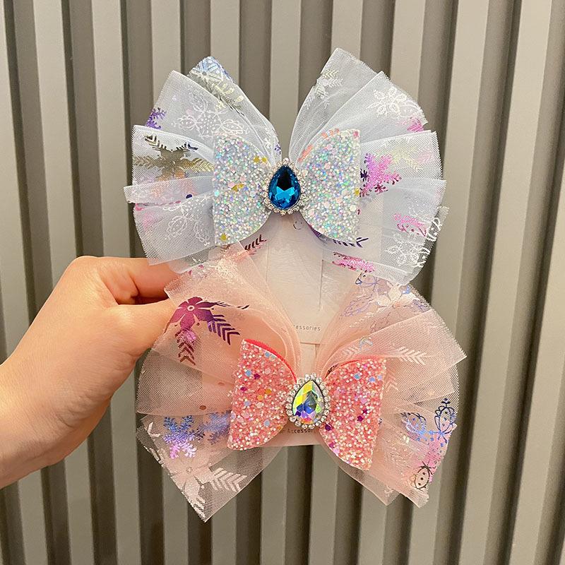 Spring Ice & Snow Princess Elsa Hair Clips: Super Fairy Large Bow Hair Accessories for Girls
Spring Ice & Snow Princess Elsa Hair Clips: Super Fairy Large Bow Hair Accessories for Girls