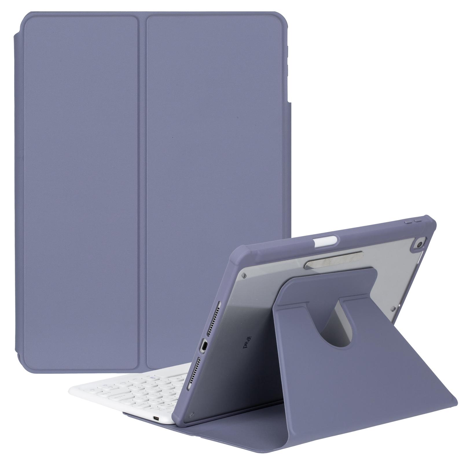 YL10 Round Cap Bluetooth-Compatible Keyboard Case for iPad (2025)/10.9 (2022) Leather Tablet Cover with Rotating Stand,Pen Slot Purple
YL10 Round Cap Bluetooth-Compatible Keyboard Case for iPad (2025)/10.9 (2022) Leather Tablet Cover with Rotating Stand,Pen Slot Purple