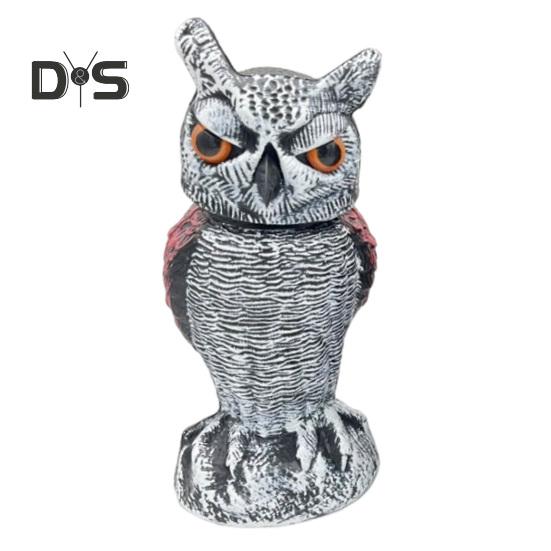 Садовая сова, отпугивающая птиц, статуэтка совы, отпугивающая птиц, пугало для белок с вращающейся на 360 градусов головой для крыльца патио B
Садовая сова, отпугивающая птиц, статуэтка совы, отпугивающая птиц, пугало для белок с вращающейся на 360 градусов головой для крыльца патио B