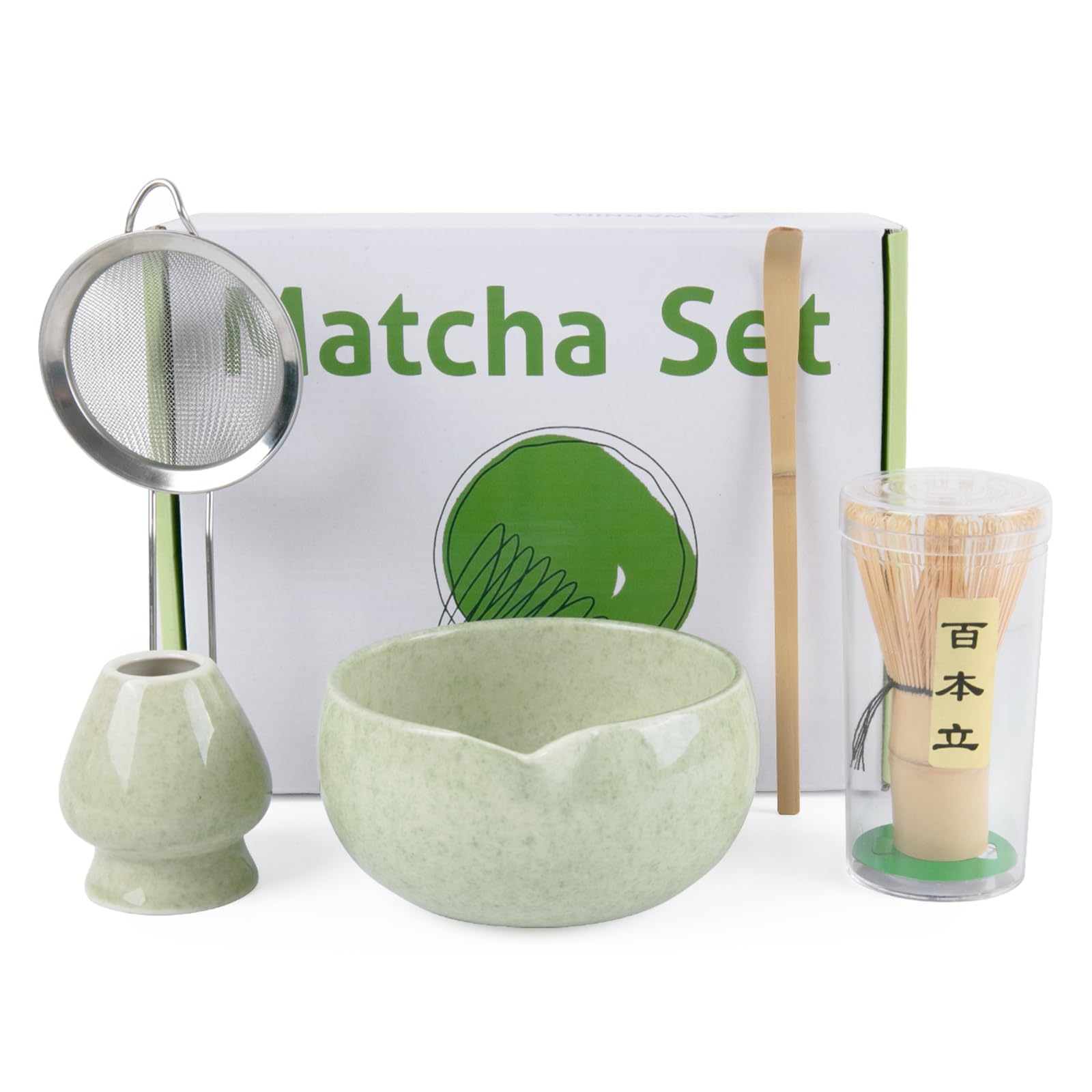 Matcha Tea Ceremony Ceramic Tea Bamboo Tea Tea Chasen and Stainless Steel Matcha Matcha Starter Easy to Perfect for Tea Ceremony Respect for the Aged зелёный
Matcha Tea Ceremony Ceramic Tea Bamboo Tea Tea Chasen and Stainless Steel Matcha Matcha Starter Easy to Perfect for Tea Ceremony Respect for the Aged зелёный