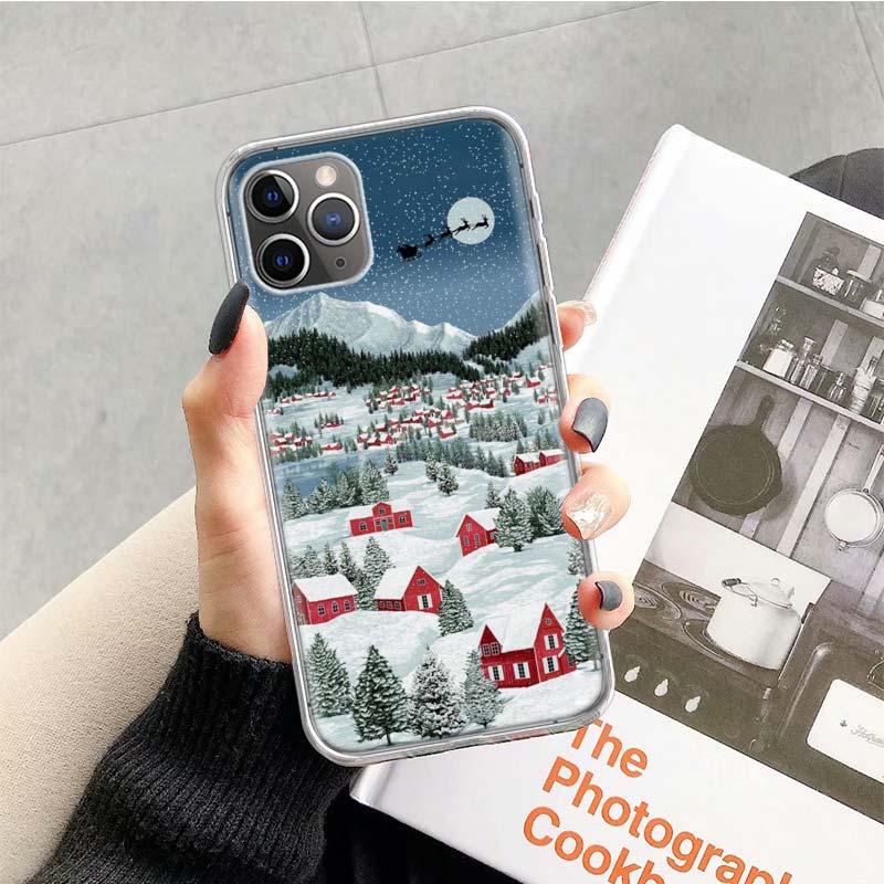 С Рождеством Дед Мороз Чехол для телефона Cover Для iPhone 17 Air 16E 16 15 14 Plus 13 Mini 12 Pro Max 11 7 SE 8 Мягкий узор Coque iPhone 17 Pro
С Рождеством Дед Мороз Чехол для телефона Cover Для iPhone 17 Air 16E 16 15 14 Plus 13 Mini 12 Pro Max 11 7 SE 8 Мягкий узор Coque iPhone 17 Pro
