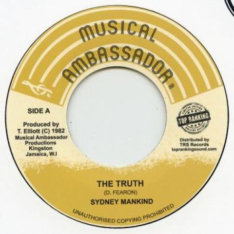 7inch Record SYDNEY MANKIND - Truth / Dub TRSMA1 Musical Ambassa 1982 France Reggae, Ska & Dub Used
7inch Record SYDNEY MANKIND - Truth / Dub TRSMA1 Musical Ambassa 1982 France Reggae, Ska & Dub Used
