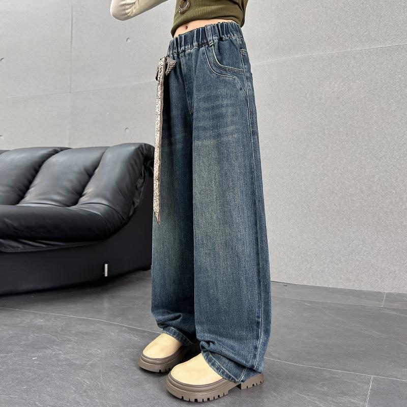 Широкие брюки-палаццо для девочек - Весна/Осень Корейский стиль Крутой тренд 120 cm
Широкие брюки-палаццо для девочек - Весна/Осень Корейский стиль Крутой тренд 120 cm