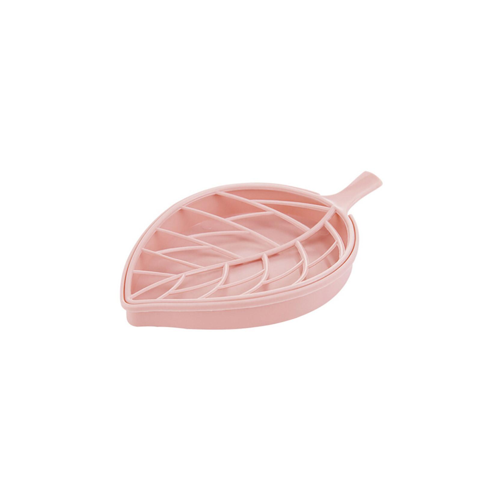 Leaf Shape Soap Box Dish Storage Plate Tray Holder Case Container Soap Box One Size рожевий
Leaf Shape Soap Box Dish Storage Plate Tray Holder Case Container Soap Box One Size рожевий