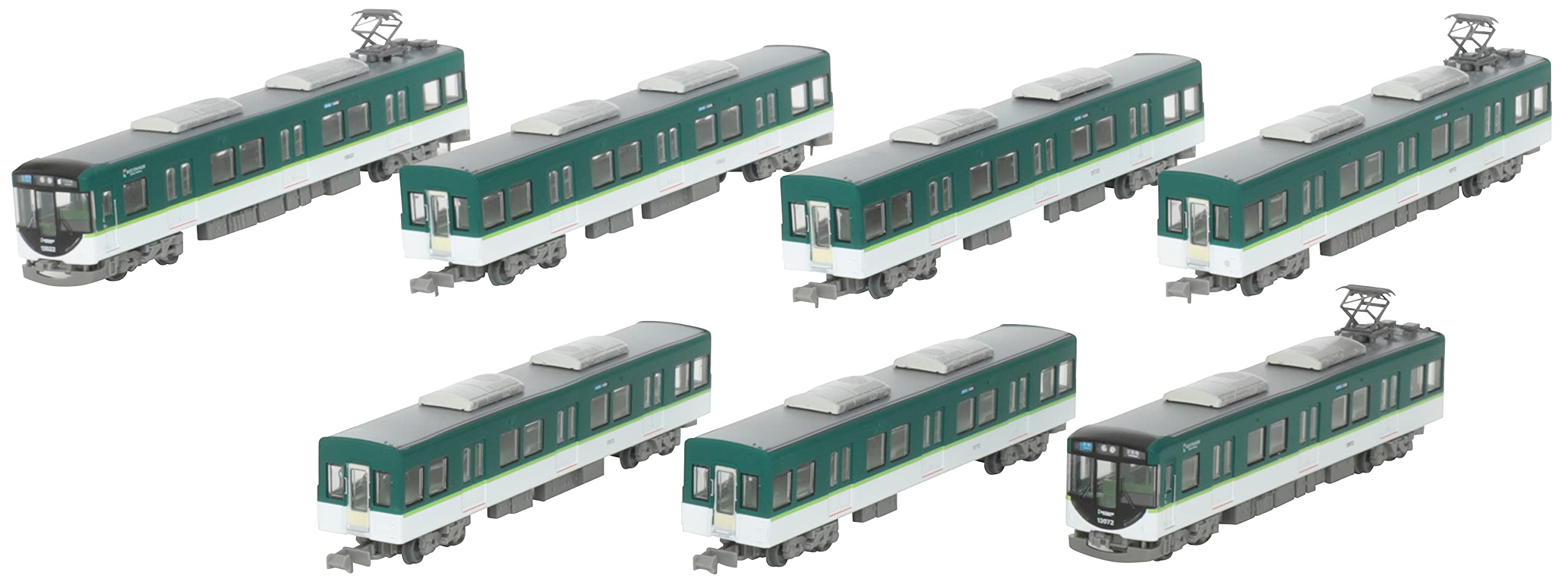 Железнодорожная коллекция Железная коллекция Keihan Electric Railway 13000 Series Set C Diorama Supplies First Order Limited 318309 7-вагонный (Производитель
Железнодорожная коллекция Железная коллекция Keihan Electric Railway 13000 Series Set C Diorama Supplies First Order Limited 318309 7-вагонный (Производитель