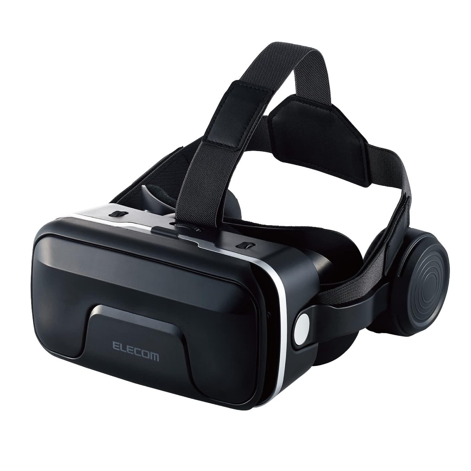 ELECOM VR Goggles VR Headset with Integrated Headphones for Compatible with Adjustable Eye Adjustable Compatible with iPhone and 3D Aspheric Optical
ELECOM VR Goggles VR Headset with Integrated Headphones for Compatible with Adjustable Eye Adjustable Compatible with iPhone and 3D Aspheric Optical