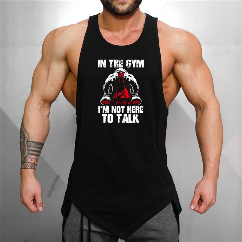 Muscleguys Спортивные майки для зала Бодибилдинг Тренировочные летние хлопковые дышащие свободные без рукавов Мужские майки для фитнеса мышечные жилеты спортивная одежда M чёрный
Muscleguys Спортивные майки для зала Бодибилдинг Тренировочные летние хлопковые дышащие свободные без рукавов Мужские майки для фитнеса мышечные жилеты спортивная одежда M чёрный