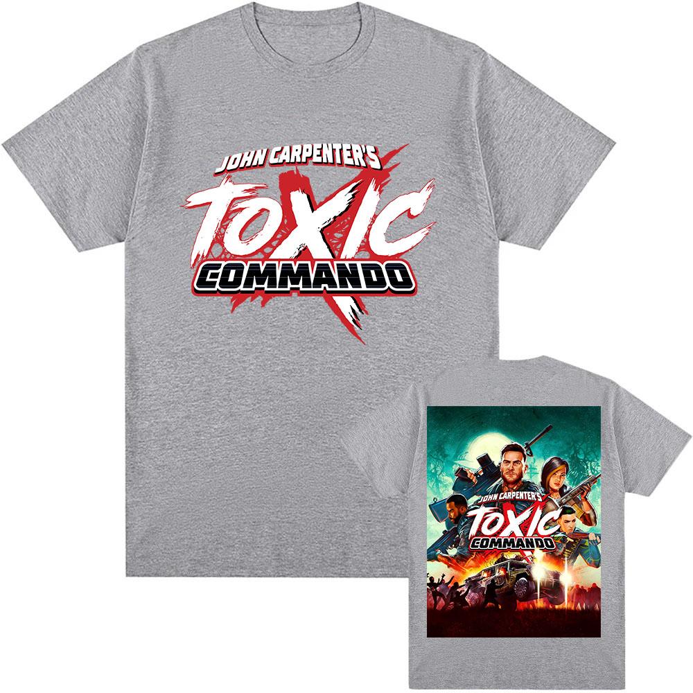 Unisex Streetwear Game John Carpenter s Toxic Commando Tees Summer O-neck Short Sleeve Mens T-shirt Graphic Print Tshirts XXL
Unisex Streetwear Game John Carpenter s Toxic Commando Tees Summer O-neck Short Sleeve Mens T-shirt Graphic Print Tshirts XXL