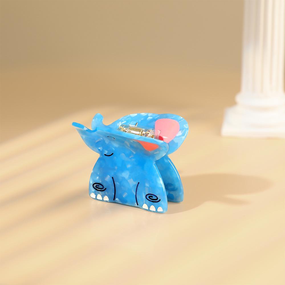 Medium Blue Acetate Elephant Claw Hair Clip for Women, Updo Shark Hairpin Acetate Material
Medium Blue Acetate Elephant Claw Hair Clip for Women, Updo Shark Hairpin Acetate Material