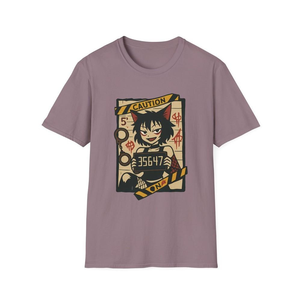 Unisex Softstyle Feline Girl Mugshot Tee – Graffiti, Anime Attitude 4XL
Unisex Softstyle Feline Girl Mugshot Tee – Graffiti, Anime Attitude 4XL
