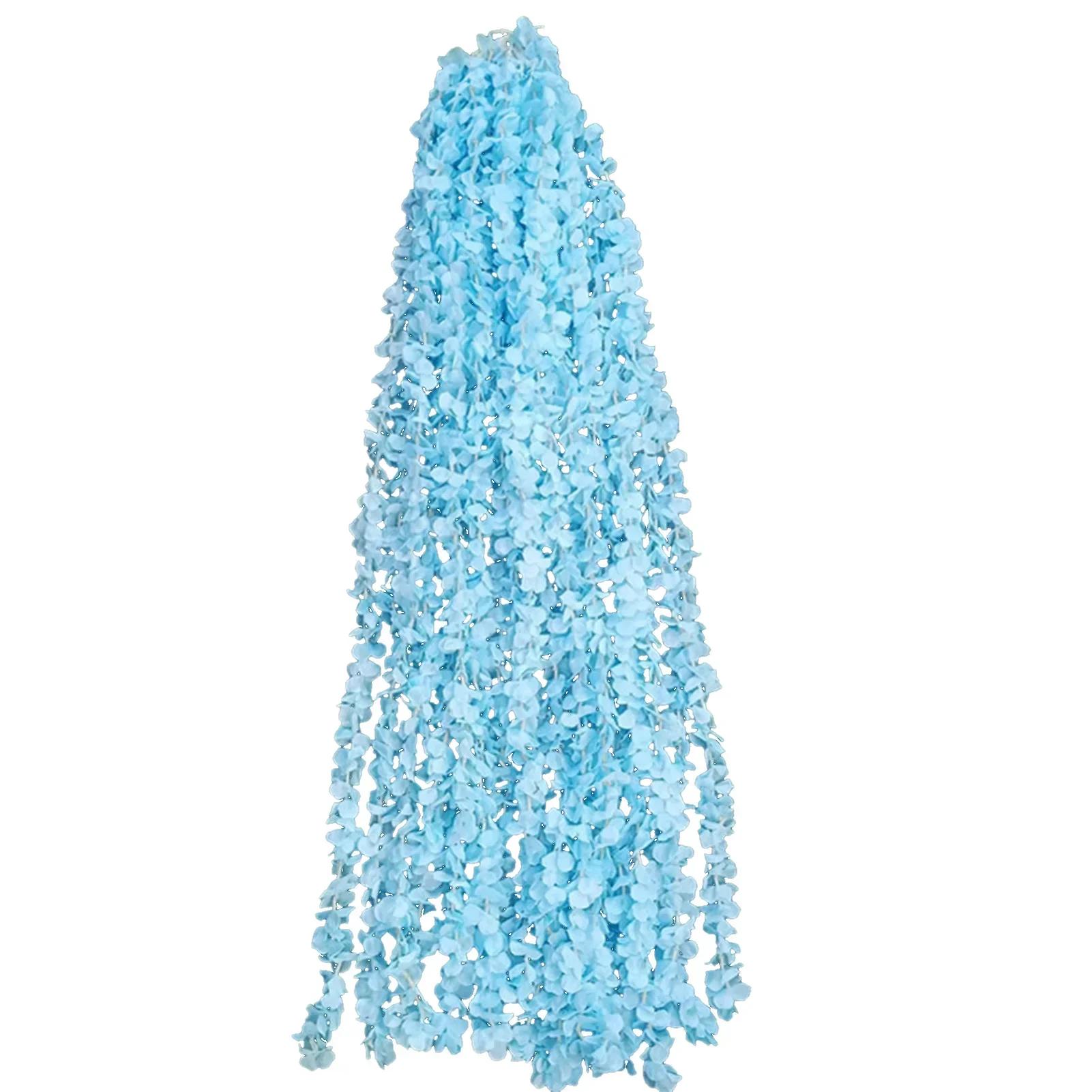 10pcs Artificial Silk Wisteria Hydrangea Vine Hanging Flowers Garland Home Outdoor Wedding Arch Garden Wall Decor Plant Rattan синий
10pcs Artificial Silk Wisteria Hydrangea Vine Hanging Flowers Garland Home Outdoor Wedding Arch Garden Wall Decor Plant Rattan синий