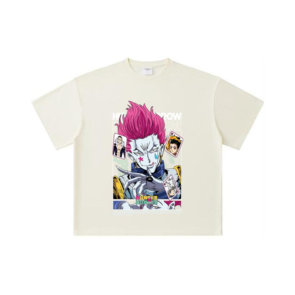260 GSM Double Yarn 32 Count 100% Cotton HXH V3 Hisoka Print Unisex Heavy Cotton T Shirt S
260 GSM Double Yarn 32 Count 100% Cotton HXH V3 Hisoka Print Unisex Heavy Cotton T Shirt S