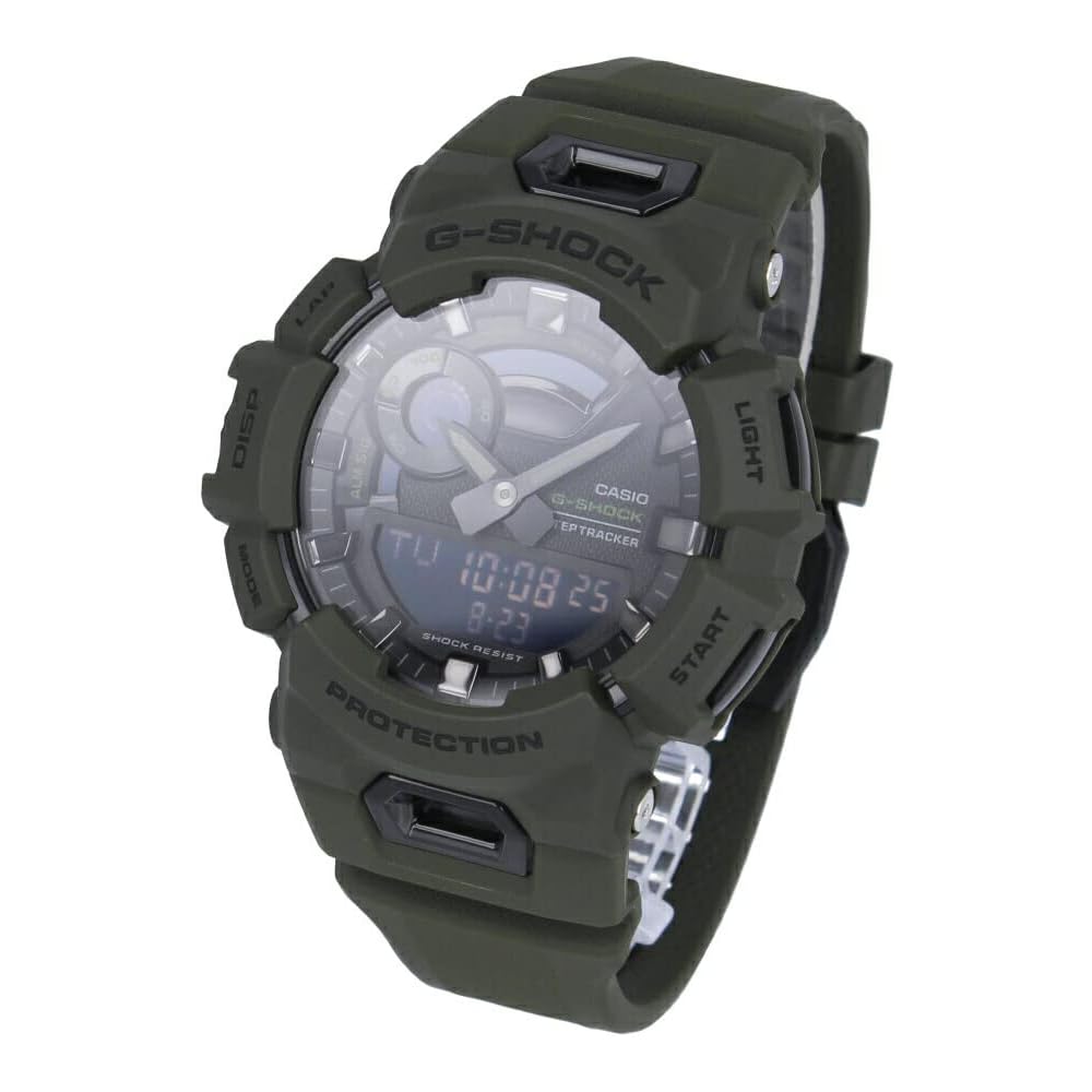 Casio G-SHOCK G-SQUAD Bluetooth Analog-Digital Watch Men s 200m Water Resistant Khaki GBA-900UU-3A
Casio G-SHOCK G-SQUAD Bluetooth Analog-Digital Watch Men s 200m Water Resistant Khaki GBA-900UU-3A