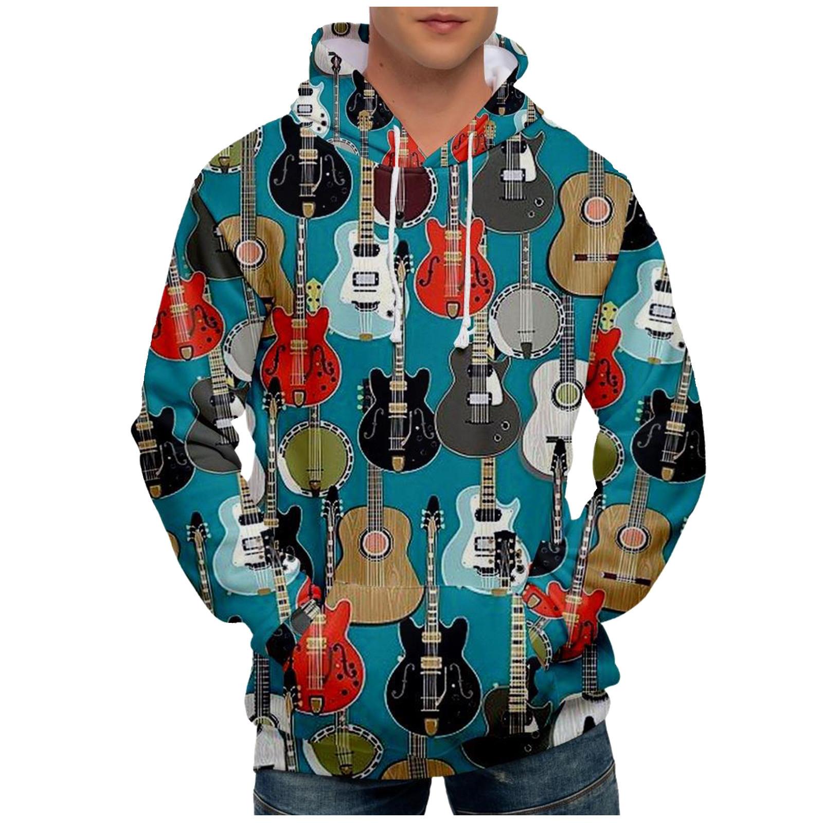 Модный свободный мужской и женский свитер с капюшоном с длинным рукавом и принтом M
Модный свободный мужской и женский свитер с капюшоном с длинным рукавом и принтом M