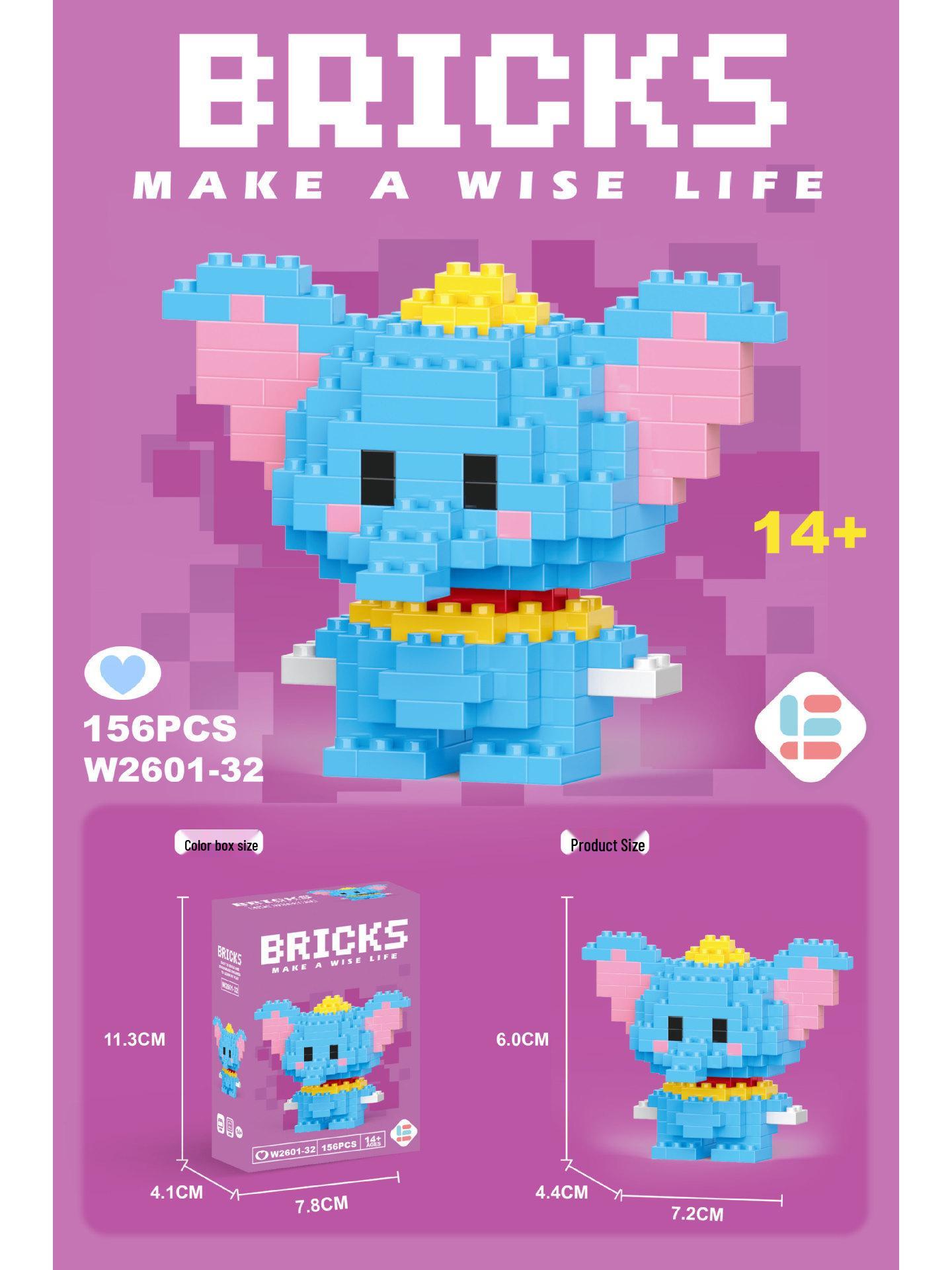 Сумісні з Lego Мікроблоки Мультяшні Фігурки - Дитячі Розвиваючі Настільні Іграшки
Сумісні з Lego Мікроблоки Мультяшні Фігурки - Дитячі Розвиваючі Настільні Іграшки