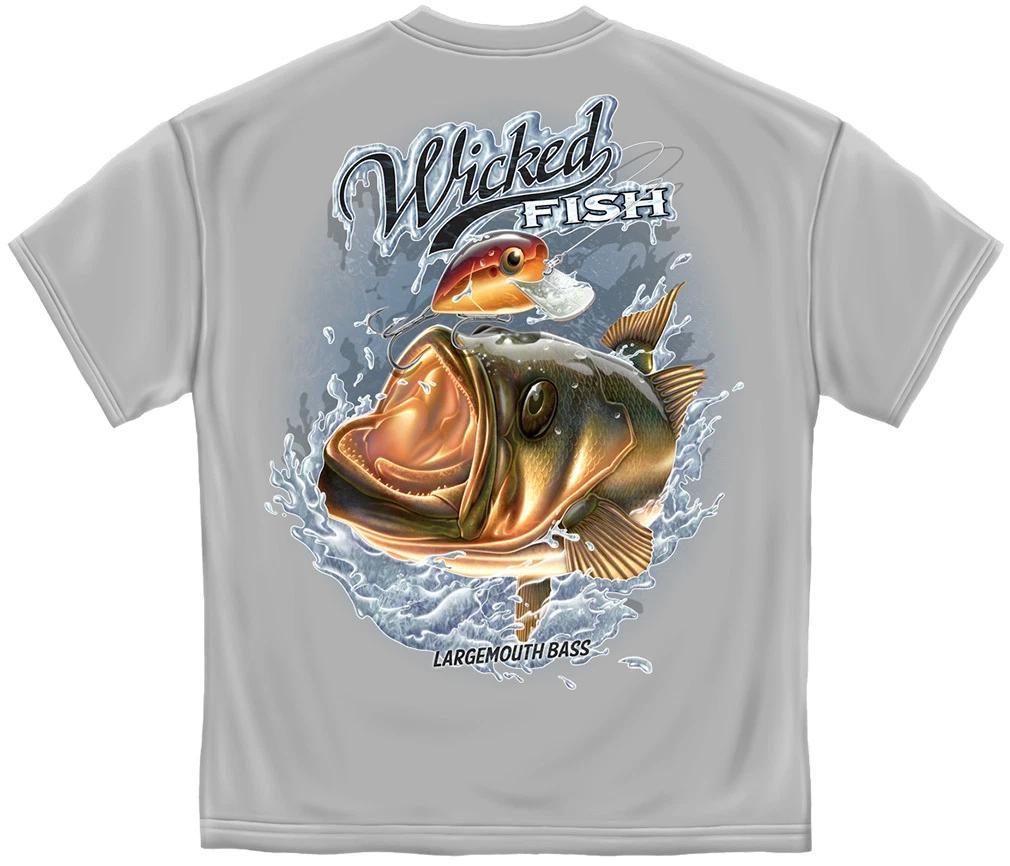 New LARGE MOUTH BASS FISHING T Shirt S
New LARGE MOUTH BASS FISHING T Shirt S
