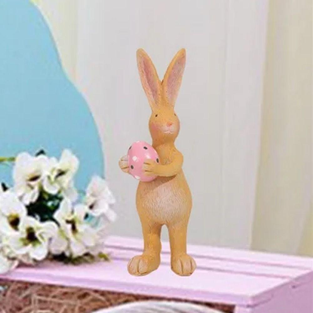 Spring Mini Rabbit Sculpture Resin Crafts Rabbit Desktop Ornament Party Gifts Style 1
Spring Mini Rabbit Sculpture Resin Crafts Rabbit Desktop Ornament Party Gifts Style 1