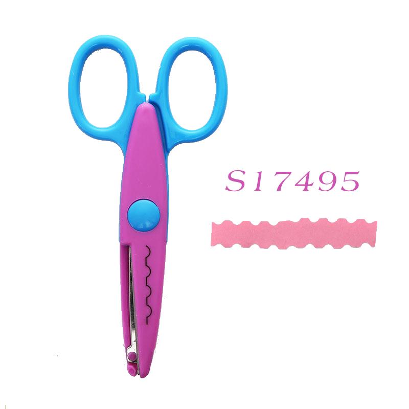 Mr.paper 6 Styles Minimalistic Lace Scissors Wavy Pattern Small Round Head Children Special Student Art Tool Stationery Scissor
Mr.paper 6 Styles Minimalistic Lace Scissors Wavy Pattern Small Round Head Children Special Student Art Tool Stationery Scissor
