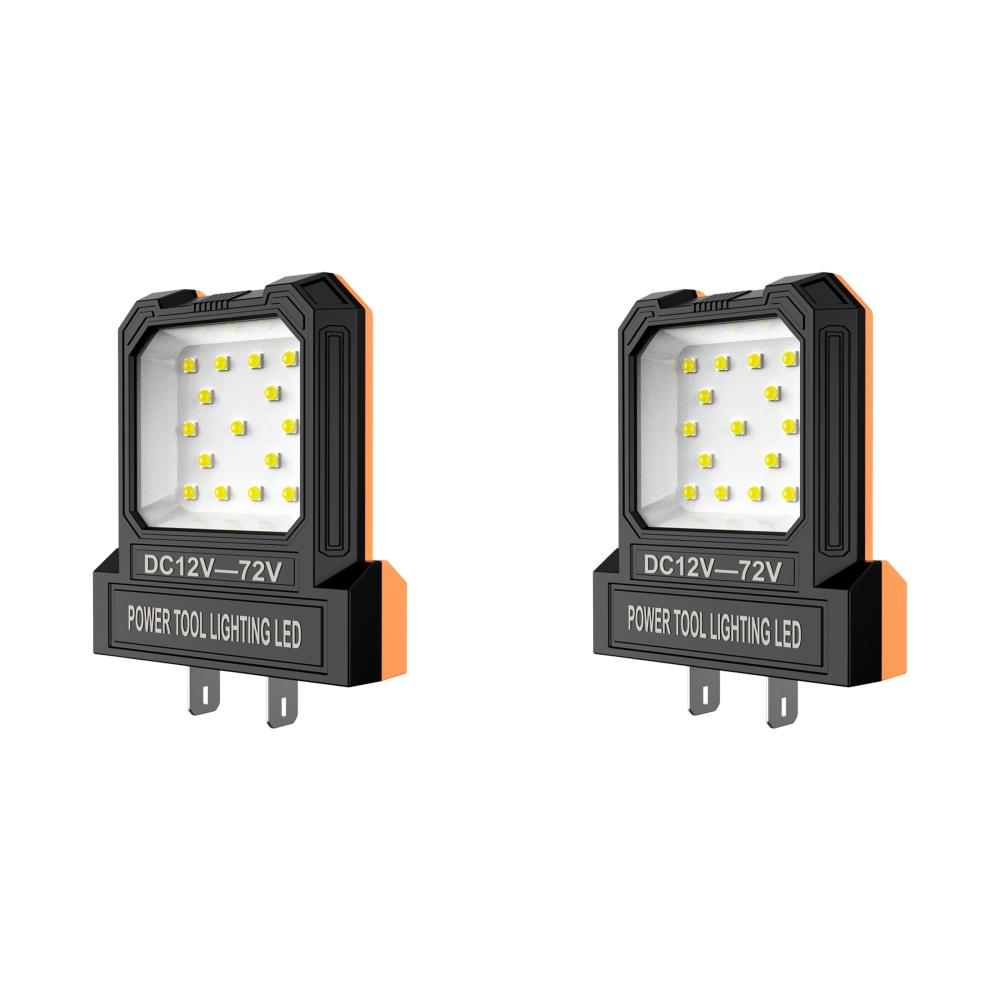 2Pcs LED Work Light with 2 Modes 550LM Super Bright Spotlight 12V-72V No Battery Car Repair Inspection Lantern Tool Accessories
2Pcs LED Work Light with 2 Modes 550LM Super Bright Spotlight 12V-72V No Battery Car Repair Inspection Lantern Tool Accessories