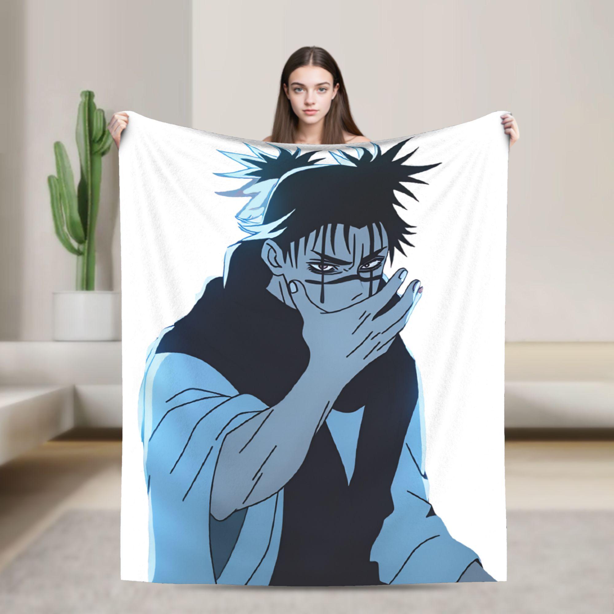 Choso Knitted Blanket Kaisens Anime Plush Throw Blankets Summer Air Conditioning Portable Lightweight Bedspreads 100x150cm
Choso Knitted Blanket Kaisens Anime Plush Throw Blankets Summer Air Conditioning Portable Lightweight Bedspreads 100x150cm