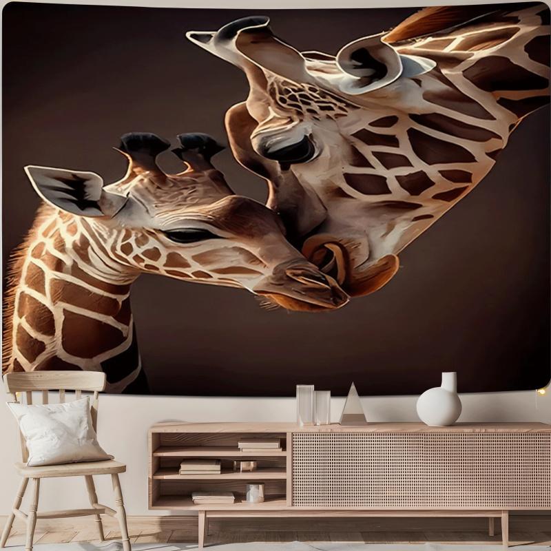 Mirror Giraffe Theme Digital printing polyester wall hanging tapestry decorative Living room bedrooms Office background gift 74x94cm(29x37in)
Mirror Giraffe Theme Digital printing polyester wall hanging tapestry decorative Living room bedrooms Office background gift 74x94cm(29x37in)