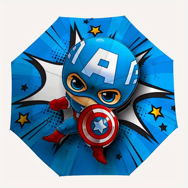 1pc Captain America, SuperheroDesign Automatic Opening/Closing Folding Umbrella with 8 Iron Ribs, Portable Sunshade for Men and Women y250724024
1pc Captain America, SuperheroDesign Automatic Opening/Closing Folding Umbrella with 8 Iron Ribs, Portable Sunshade for Men and Women y250724024