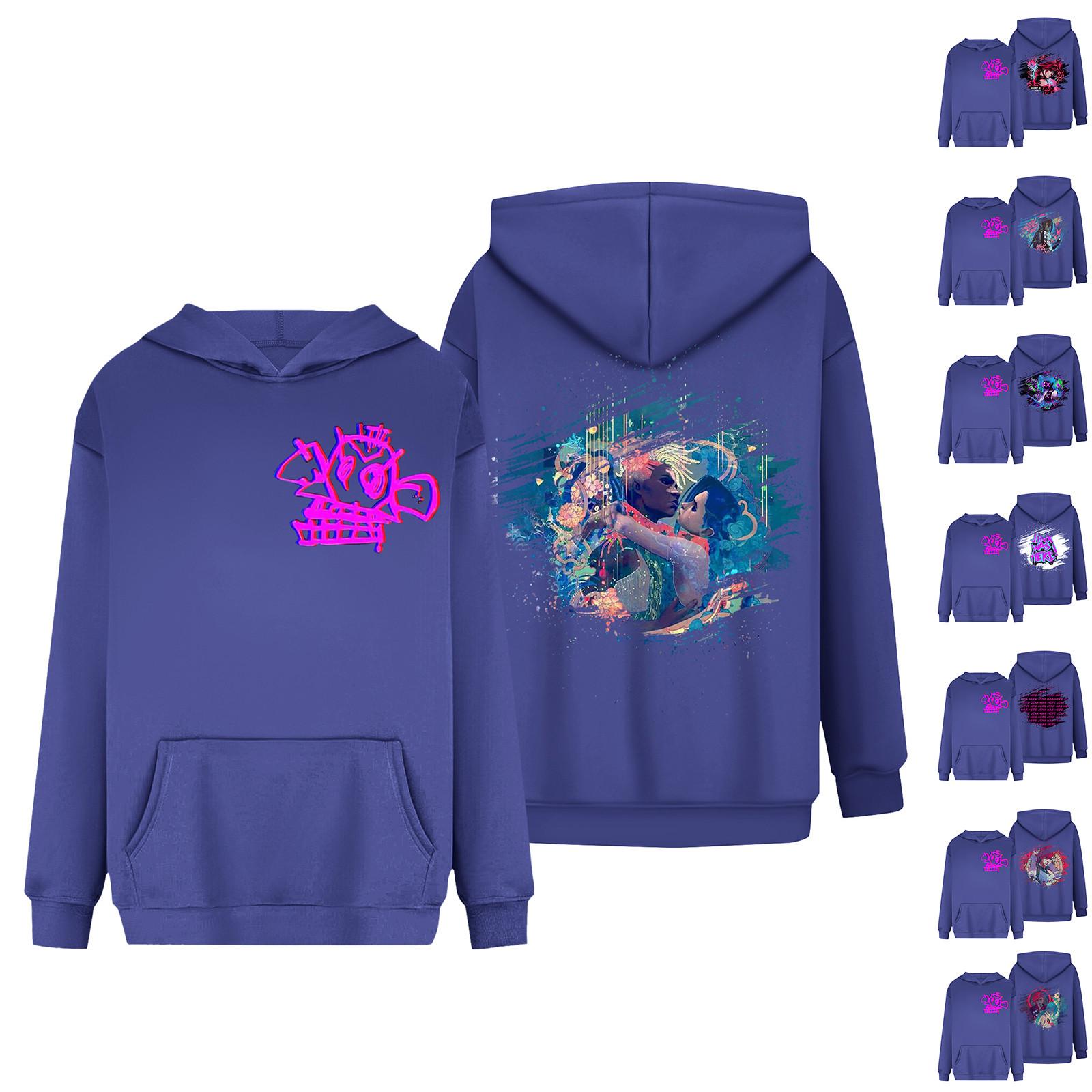 Женская мода на плечах пуловер с длинным рукавом толстовка с капюшоном L чёрный 
Женская мода на плечах пуловер с длинным рукавом толстовка с капюшоном L чёрный