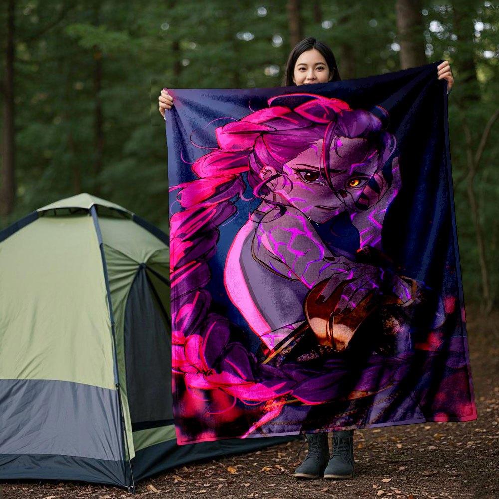 Vibrant Anime Character Art Print - Unique Wall Decor Blanket Lightweight Flannel Throw Blanket for Sofa, Bed, Travel, Camping, Livingroom, 130x150cm
Vibrant Anime Character Art Print - Unique Wall Decor Blanket Lightweight Flannel Throw Blanket for Sofa, Bed, Travel, Camping, Livingroom, 130x150cm