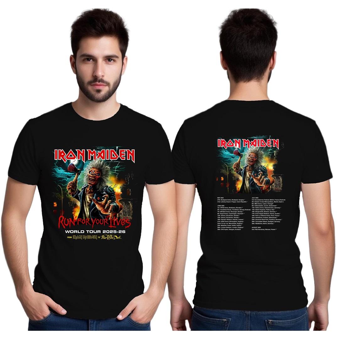 Футболка Iron Maiden Тур 2025-26 Run For Your Lives Тур З Датами Туру Оверсайз Y2k Повсякденний Бавовна Вуличний Одяг Жіночий Чоловічий Одяг XL
Футболка Iron Maiden Тур 2025-26 Run For Your Lives Тур З Датами Туру Оверсайз Y2k Повсякденний Бавовна Вуличний Одяг Жіночий Чоловічий Одяг XL