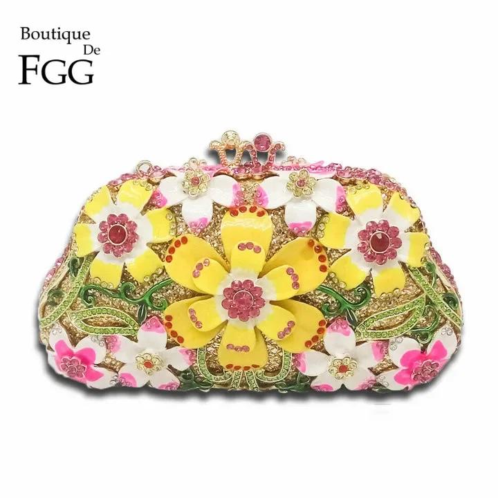 Boutique De FGG (in stock) Super Mini Women Flower Evening Minaudiere Bags Bridal White Crystal Clutch Handbags Wedding Purse Super Mini
Boutique De FGG (in stock) Super Mini Women Flower Evening Minaudiere Bags Bridal White Crystal Clutch Handbags Wedding Purse Super Mini
