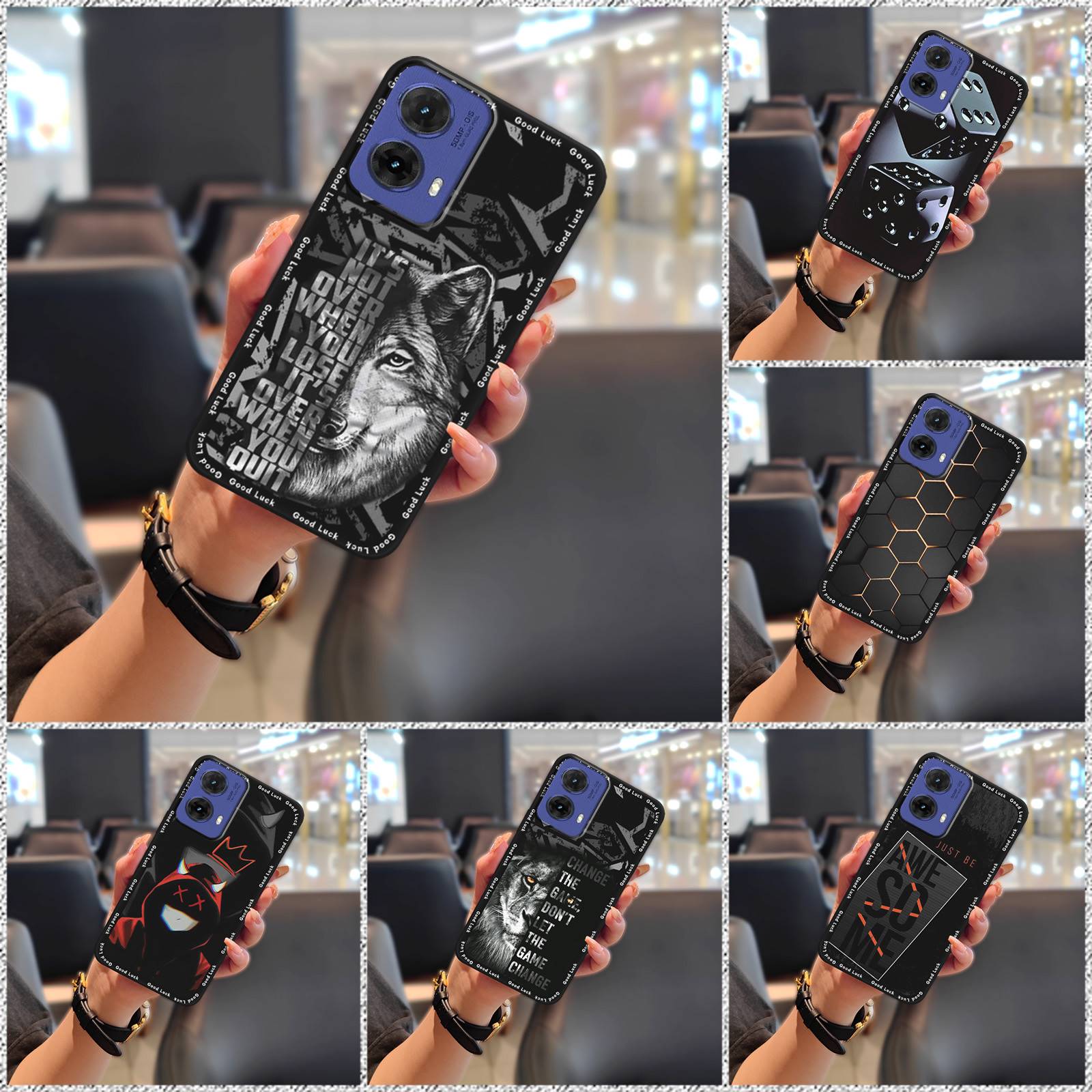 Protective Waterproof Phone Case For MOTO G85/S50 Neo Fashion Design Anti-dust Anti-knock Durable Phone Protector TPU MOTO G85/S50 Neo
Protective Waterproof Phone Case For MOTO G85/S50 Neo Fashion Design Anti-dust Anti-knock Durable Phone Protector TPU MOTO G85/S50 Neo