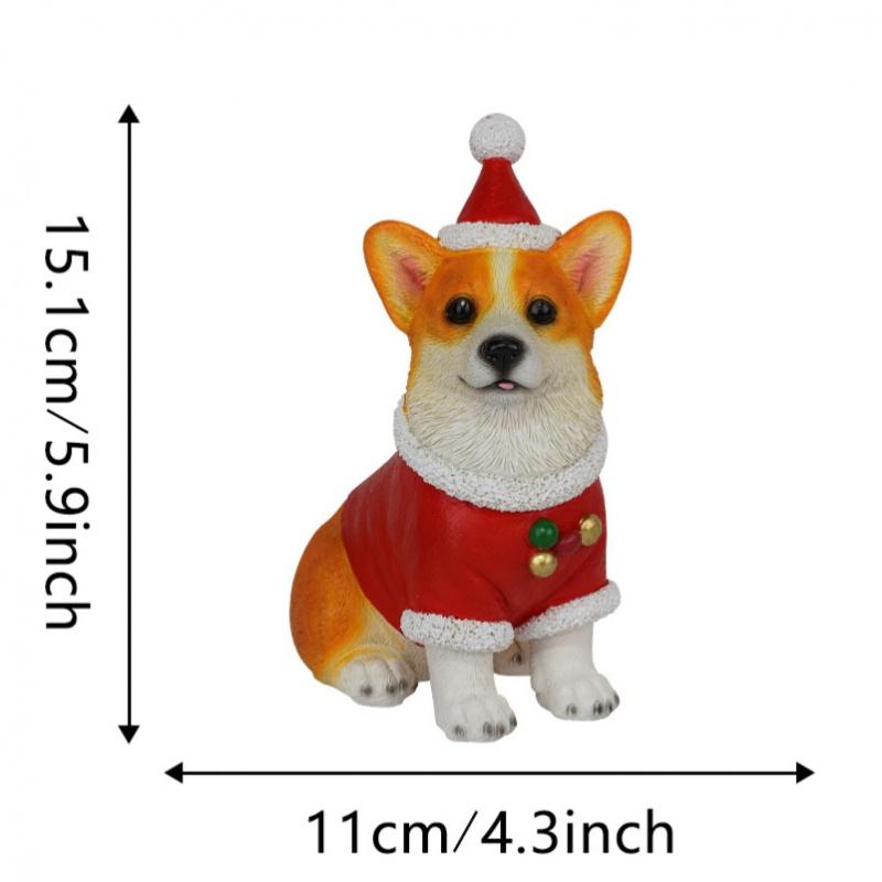 Cute Labrador Corgi Beagle Resin Statue Dress-Up Dog Home Decoration Handicrafts
Cute Labrador Corgi Beagle Resin Statue Dress-Up Dog Home Decoration Handicrafts