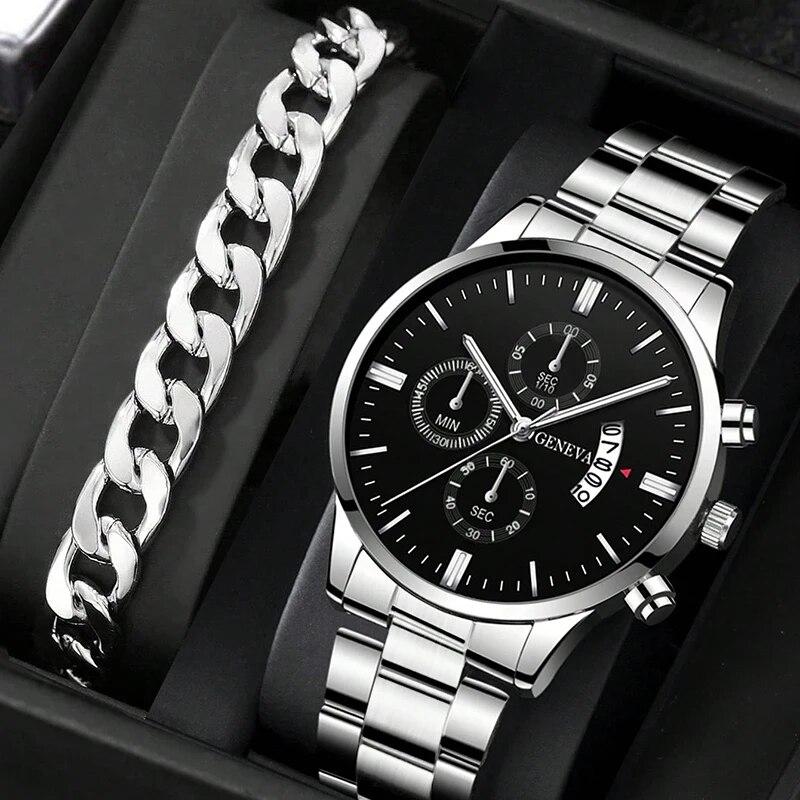 Fashion Men Watch Luxury Calendar Quartz Wrist Watch Business Watches Man Clock Male Bracelet Wristwatch
Fashion Men Watch Luxury Calendar Quartz Wrist Watch Business Watches Man Clock Male Bracelet Wristwatch