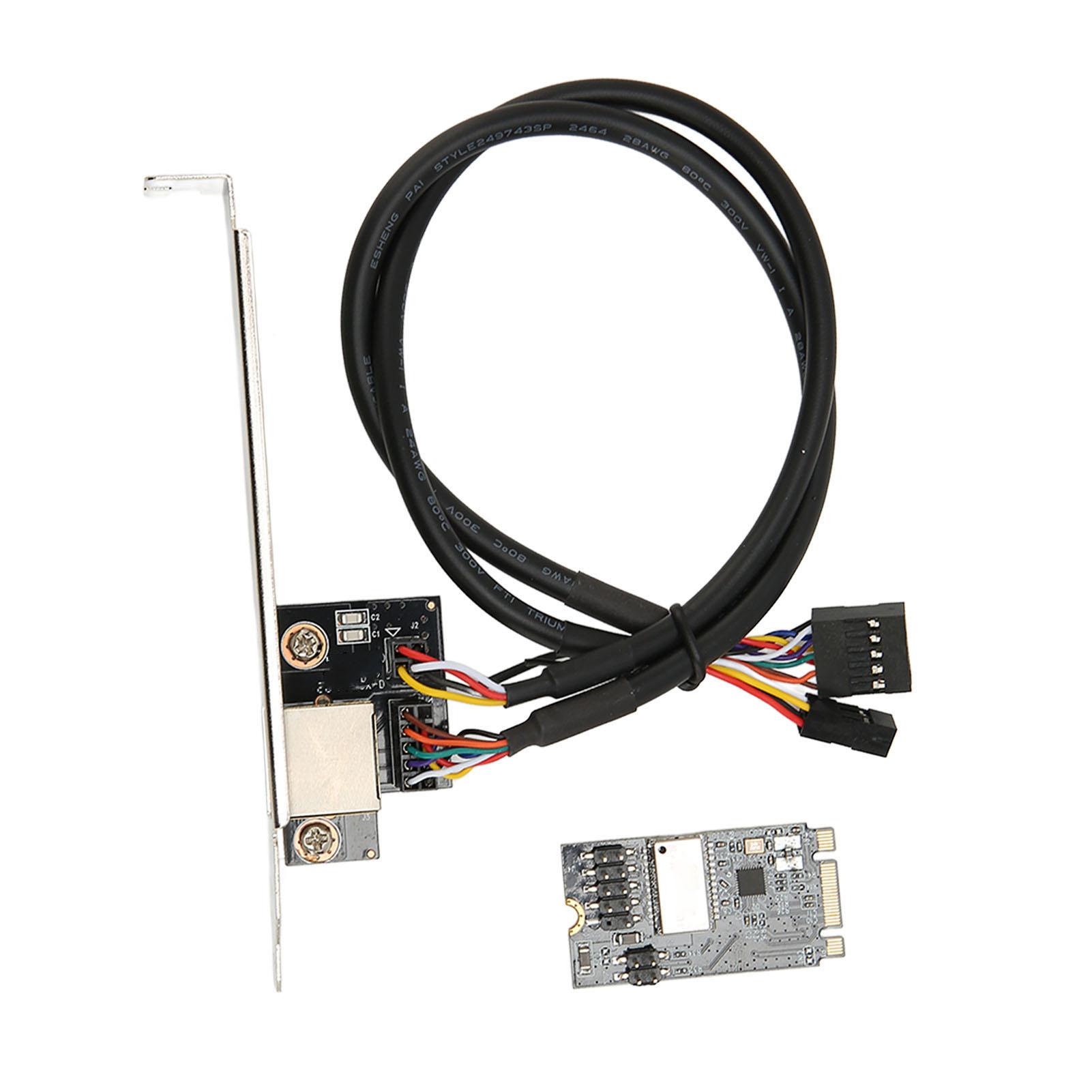 M.2 PCI E Gigabit Ethernet Card 1000Mbps Gold Pin Stable Connection MINI PCI Express Ethernet Card
M.2 PCI E Gigabit Ethernet Card 1000Mbps Gold Pin Stable Connection MINI PCI Express Ethernet Card