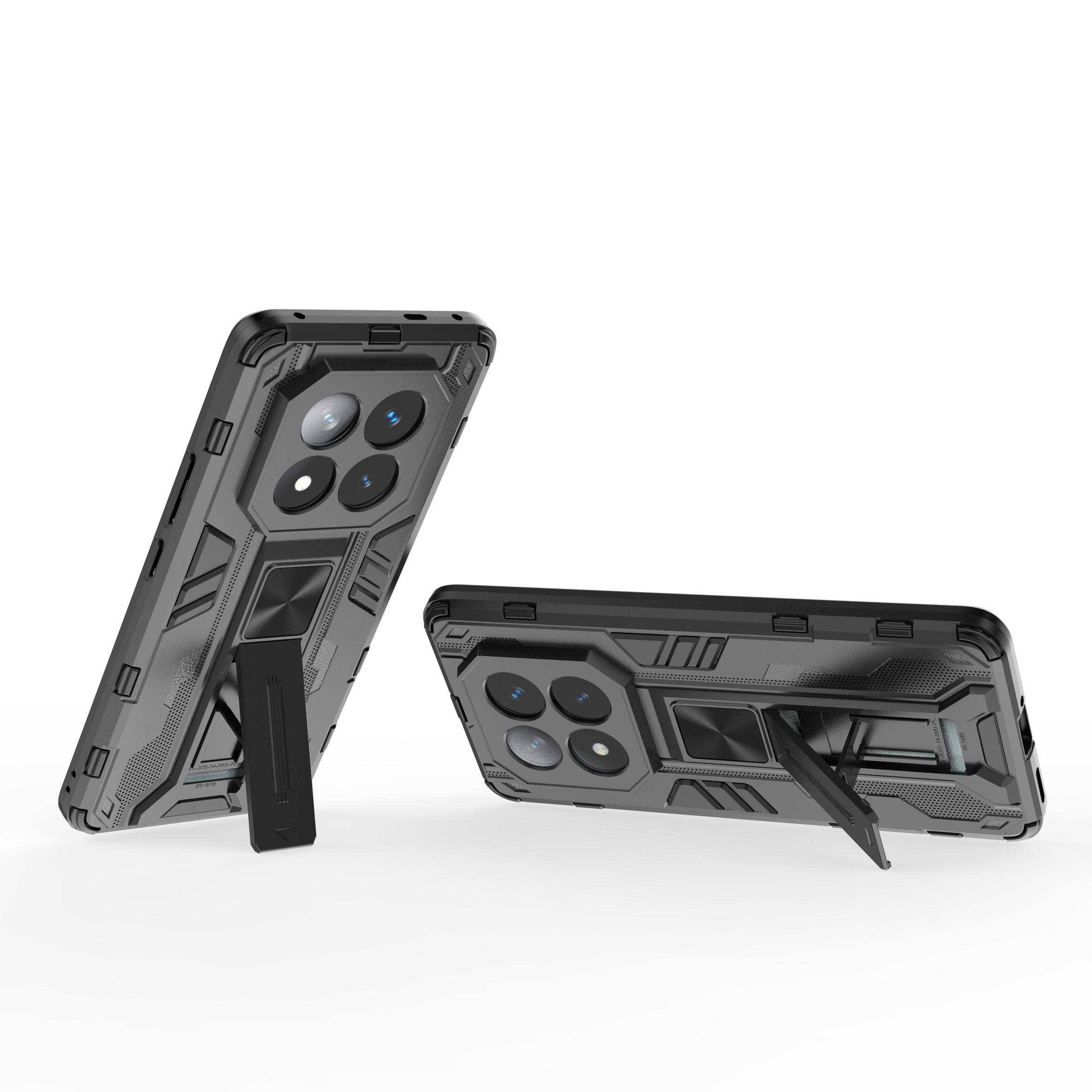 For Xiaomi Redmi Note 14 Pro+ 5G Case PC+TPU Shockproof Phone Cover with Kickstand Grey
For Xiaomi Redmi Note 14 Pro+ 5G Case PC+TPU Shockproof Phone Cover with Kickstand Grey