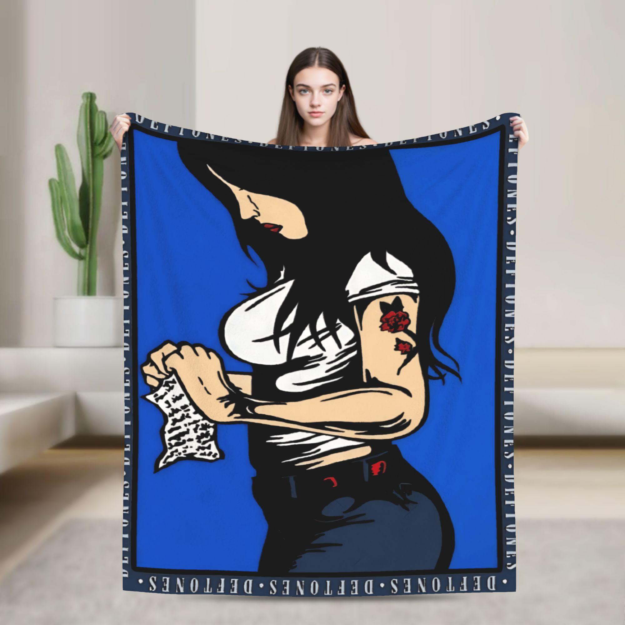 D-Deftoness Nu Metal Warm Blankets Girls Boys Plush Throw Blanket Graphic Living Room Flannel Bedspread Sofa Bed Cover 75cmx90cm чёрный
D-Deftoness Nu Metal Warm Blankets Girls Boys Plush Throw Blanket Graphic Living Room Flannel Bedspread Sofa Bed Cover 75cmx90cm чёрный