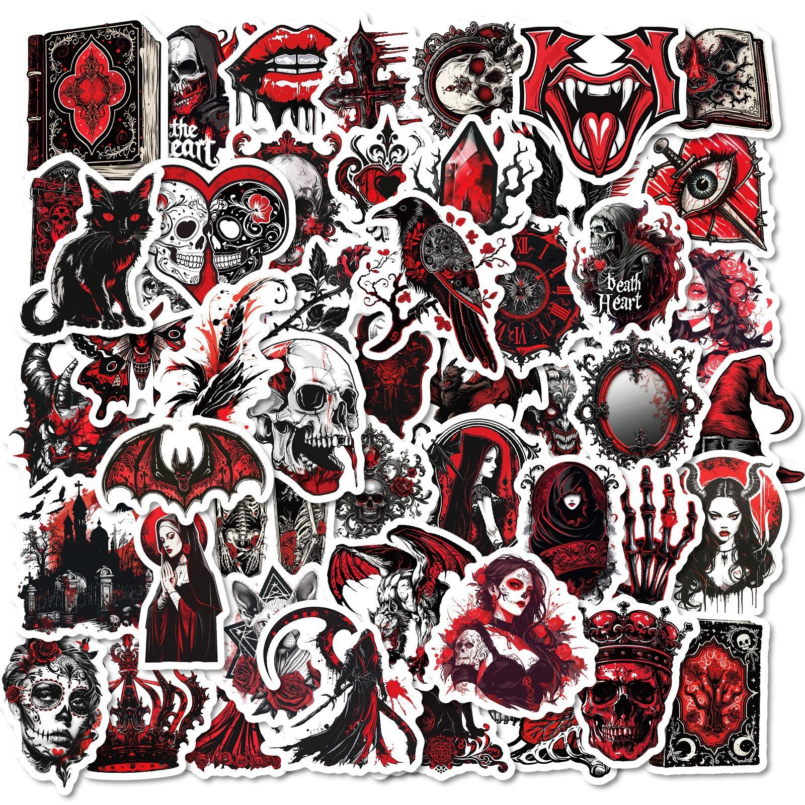 100 Cool Gothic Style Personalized Stickers Diy Water Cup Suitcase Skateboard Mobile Phone Case Refrigerator Decorative Stickers
100 Cool Gothic Style Personalized Stickers Diy Water Cup Suitcase Skateboard Mobile Phone Case Refrigerator Decorative Stickers